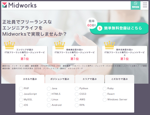 ジョブリーフリーランス